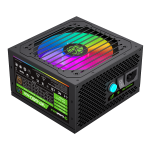 GAMEMAX VP-600-RGB-M 600W 80+ BRONZE RGB SEMI-MODULAIRE – Image 2