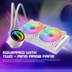 RAIDMAX LS240 WHITE ARGB INFINITA COOLING – Image 3