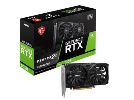 RTX 3050 MSI VENTUS 2X 6GB DDR6 OC TVD