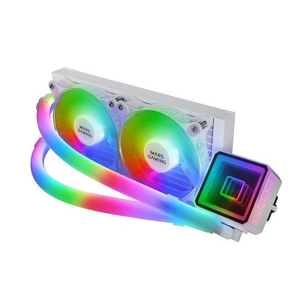 MARS GAMING ML ULTRA 240 ARGB WHITE 2