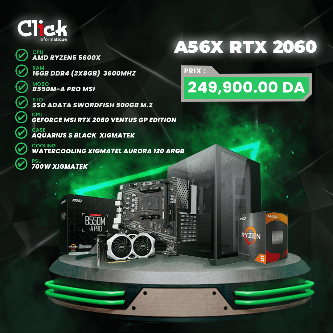 A56X RTX 2060 - Click informatique