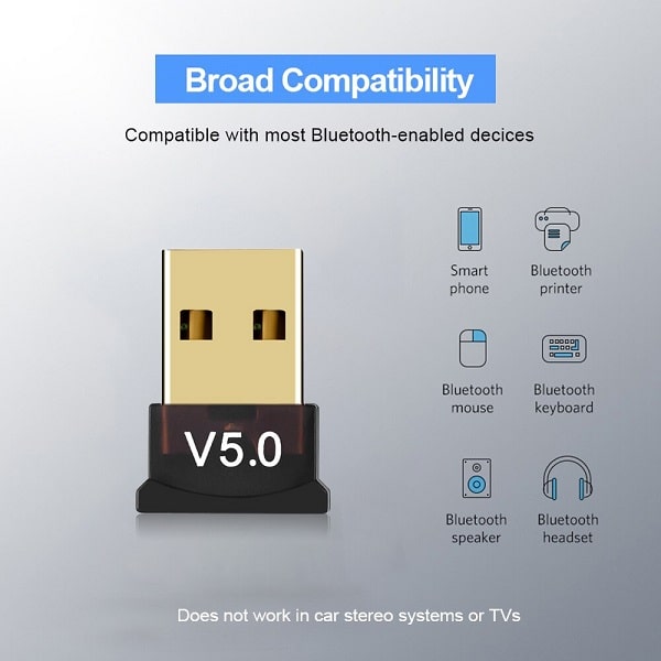 Dongle Adaptateur clé USB Bluetooth 5.0 pour PC Laptop Casque prix Algérie  - Comparaison des prix