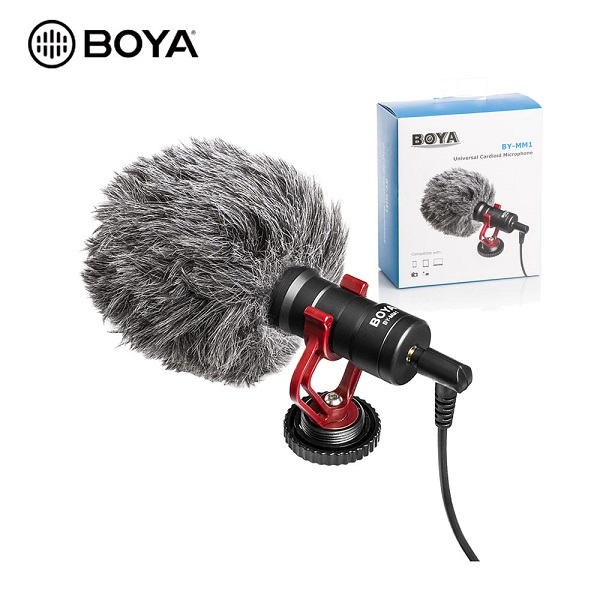 BOYA BY MM1 Microphone a condensateur compact 3