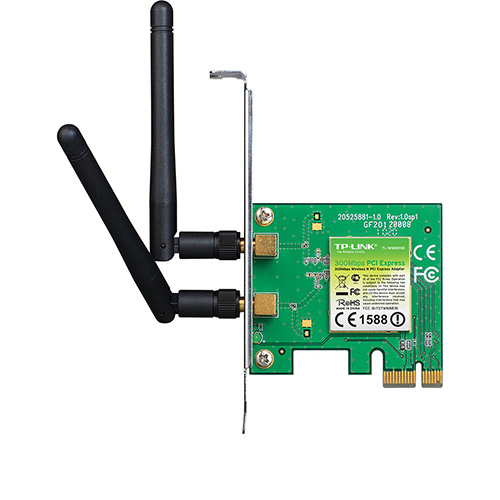 CARTE WIFI TP-LINK TL-WN881ND PCI Express WiFi N 300Mbps - Vente de  Matériel, Mobilier & Accessoires Informatiques