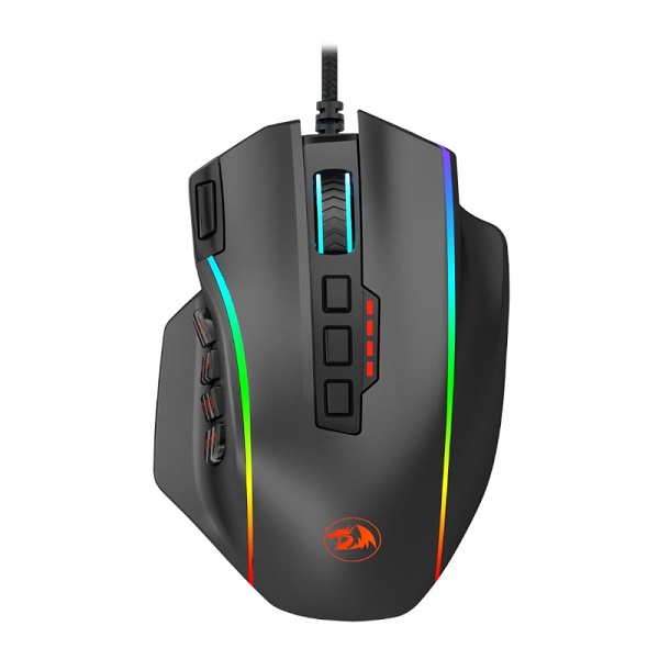 REDRAGON PERDITION 2400DPI MMO RGB WIRED GAMING MOUSE M901 K 2 2
