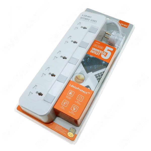 LDNIO 6 Prises 4 Multiprise USB Multiprise 2500 W 3.4A Charge Rapide -  Vente de Matériel, Mobilier & Accessoires Informatiques