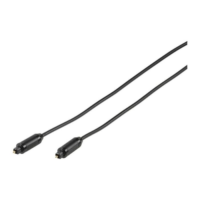 cable optique audio numerique toslink vivanco 46150 2m noir1
