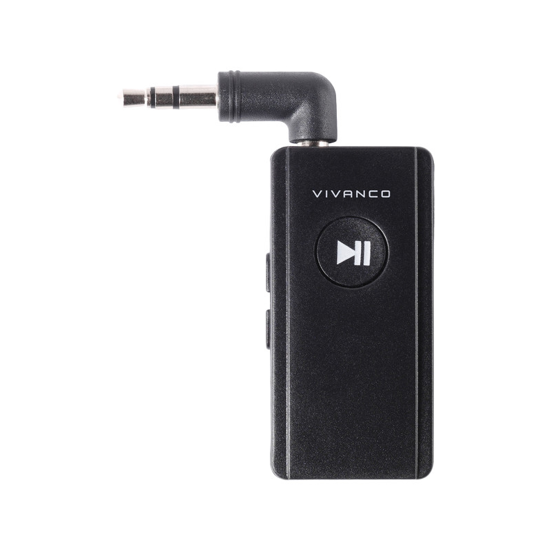 vivanco audio receiver bt black 60341