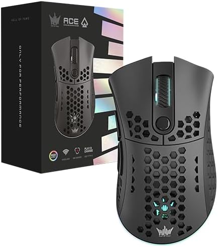 GALX ACE M2 BLACK WIRELESS RGB OPTICAL GAMING MOUSE 1