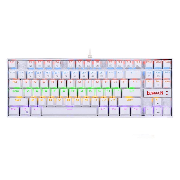 REDRAGON kumara mechanical gaming keyboard K552W RGB WHITE 1
