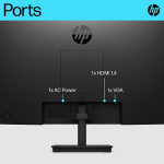 HP 24" FHD V24v G5 HDMI – Image 3