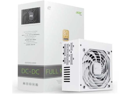 ACER 550W 80+BRONZE  FULL MODULAIR WHITE