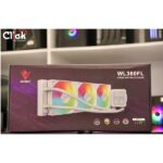 MAGMA 3 FAN WL360FL ARGB WHITE AFFICHEUR TEMPERATURE