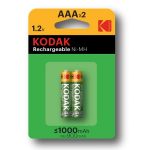 PILE KODAK AAA ULTRA PREMIUM ALKALINE PACK 2 PILES 1000mAh