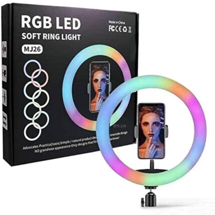 RING LIGHT LED RGB MJ26 (SANS SUPPORT)