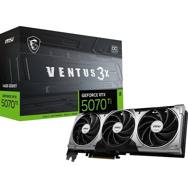 MSI GeForce RTX 5070 Ti 16G VENTUS 3X OC Grafikkarte@@100111973 30