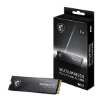 MSI 1TO SPATIUM M560 NVME HEATSINK – Image 2
