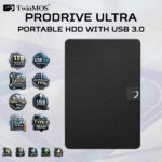TWINMOS 2.5 TWINMOS PRODRIVE ULTRA BLACK 1TB USB 3.0 – Image 4