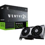 RTX 5070 12GB VENTUS 2X OC GDDR7 TVD CONFIG (7% POUR CEUX QUI VEULENT L’ACHETER SEULE)
