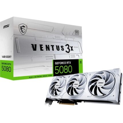 RTX 5080 MSI VENTUS 3X 16GB GDDR7 OC WHITE