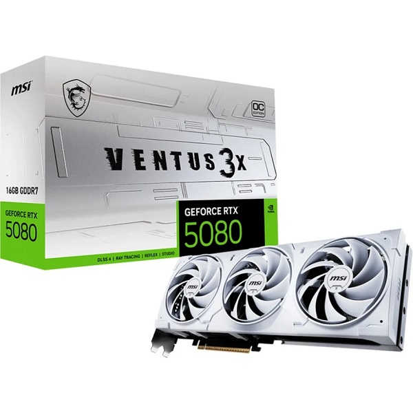 MSI GeForce RTX 5080 VENTUS 3X OC WHITE Grafikkarte@@100107967 30