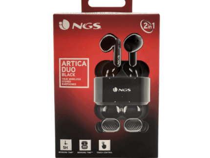 NGS 2X ARTICA DUO BLUETOOTH 5.1 BLACK