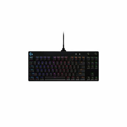 LOGITECH G PRO USB FILAIRE TKL GX BLUE SWITCHES RGB BLACK (US)