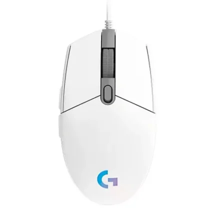 LOGITECH FILAIRE GAMING G203 WHITE RGB