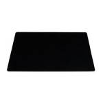 TAPIS DE SOURIS 18*22 SIMPLE NOIR