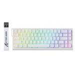 MAGNETIC SWITCHES GAMING ATTACK SHARK X68 HE RGB WHITE