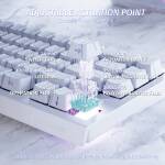 MAGNETIC SWITCHES GAMING ATTACK SHARK X68 HE RGB WHITE – Image 2
