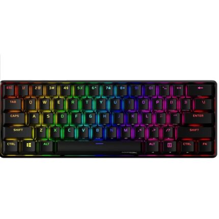 GAMING HYPERX ALLOY ORIGINS 60% AQUA TACTILE QWT RGB BLACK