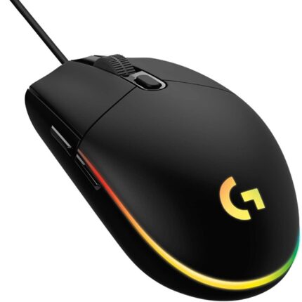 LOGITECH FILAIRE GAMING G203 BLACK RGB