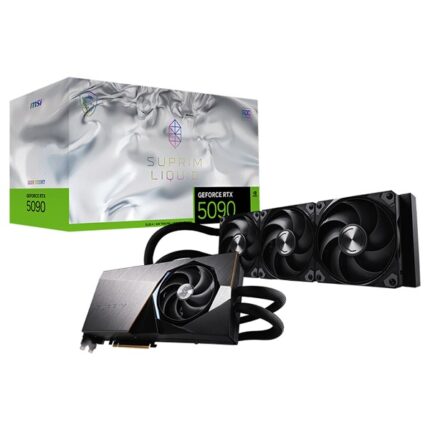 RTX 5090 MSI SUPRIM LIQUID SOC 32GB GDDR7 OC BLACK