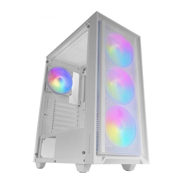 caja gaming semitorre mars gaming mc air blanca