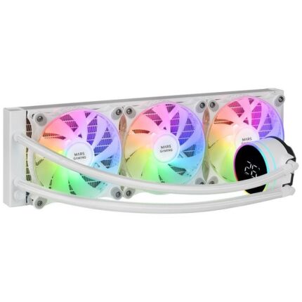 MARS GAMING ML-LCD360 + MINI LCD MONITOR WHITE
