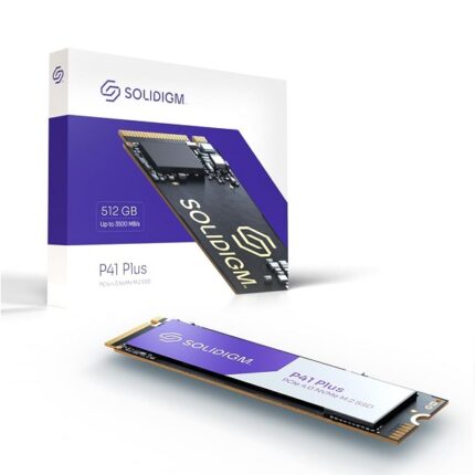 M.2 SOLIDIGM P41 PLUS 512GO GEN4 3500/1625 MBps NVME 2280