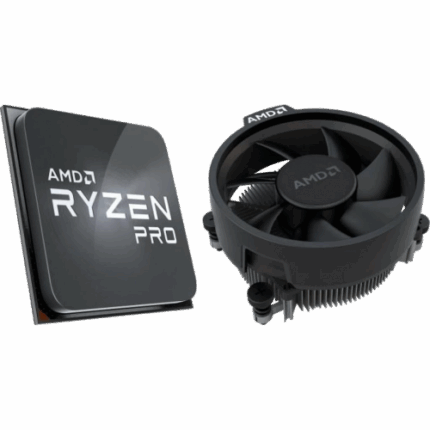 RYZEN 5 PRO 5650G 6 COEURS 12 THREADS 4.4GHZ 16MO CACHE 65W MPK AVEC VENTILLO ORG