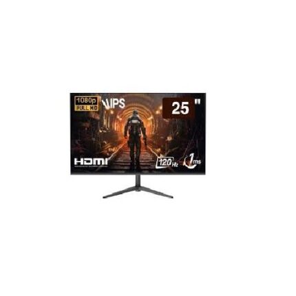 DAHUA 25" 120HZ FHD IPS 0.5MS LM25-E211S BLACK/ WHITE HDMI/VGA/SPEAKER
