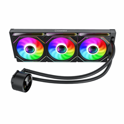 GAMEMAX ICEBURG 360 DIGITAL BK ARGB BLACK ECRAN LCD TEMPERATURE CPU TDP 290W