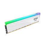 UDIMM DDR5 16GO 6400MHZ CL32 ADATA XPG LANCER BLADE WHITE RGB AX5U6400C3216G-DTLABRWH (10% POUR CEUX QUI VEULENT L’ACHETER SEULE) – Image 2