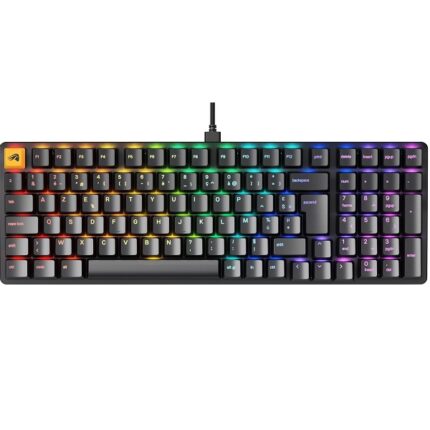 FOX LINEAR SWITCHS GLORIOUS GMMK2 FULL SIZE RGB BLACK MECANIQUE