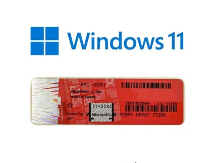 Licence Windows 11 Pro 64 Bits OEM RED STICKET