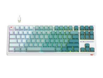 HAVIT MECANIQUE RED SWITCH KB901L RGB WHITE/GREEN