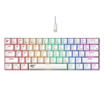 RED SWITCH HAVIT GAMING KB903L WHITE MECANIQUE