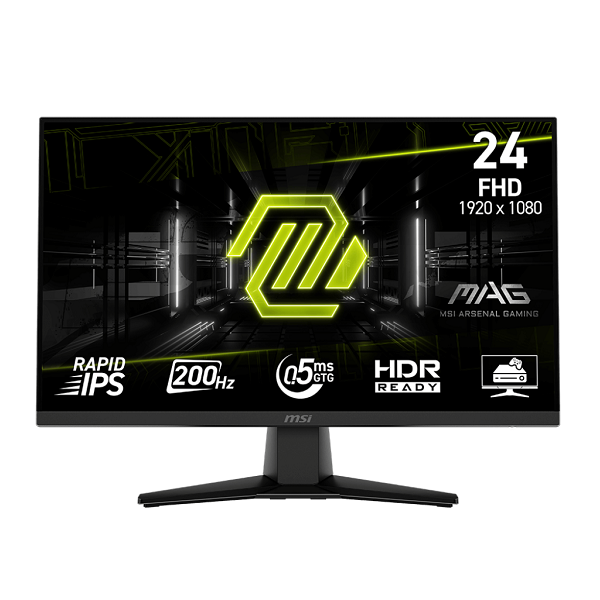 1024 (24) MSI MAG 242F GAMING FULL HD 0.5 MS 200HZ 1HDMI/1DP – Image 1