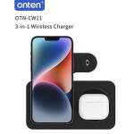 CHARGEUR SANS FIL OTEN PLIABLE 3 IN 1 OTN CW11 (TELEPHONE/SMARTWATCH/KITMAIN) – Image 2