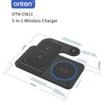 CHARGEUR SANS FIL OTEN PLIABLE 3 IN 1 OTN CW11 (TELEPHONE/SMARTWATCH/KITMAIN) – Image 3