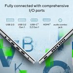 ASUS VIVOBOOK X1502V I9-13900H/ 08GB DDR4/ 512GO SSD/15.6" FHD/WIN 11 /COOL SILEVR – Image 4