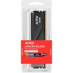 UDIMM DDR5 16GO 6400MHZ CL32 ADATA XPG LANCER BLADE BLACK RGB AX5U6400C3216G-DTLABRWH